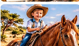 Beispiel: Auf einem Pferd